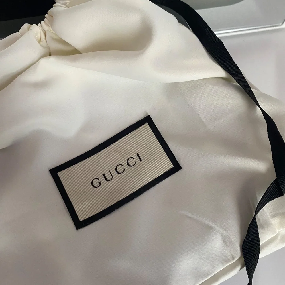 Gucci Marmont Thin Belt - Black, New - Picture 4 of 5